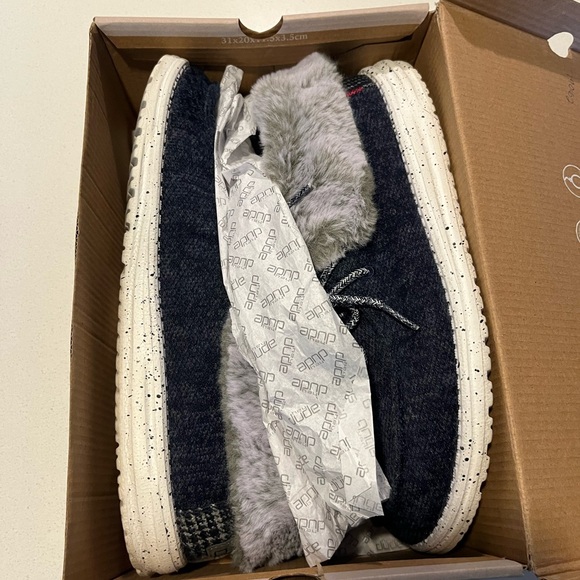 Women’s size 11 Hey Dude grey cheetah booties. In great condition! $27 OBO - Picture 2 of 4